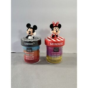 Disney Mickey and Minnie Mouse Stretchy Slime Soap Strawberry Scent New